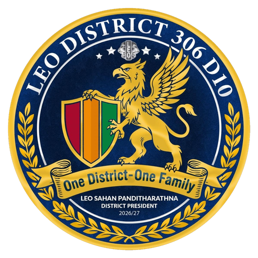 Leo District 306 D10 Emblem